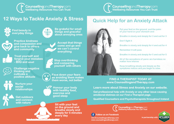 Click this link to download these leaflets for your own use Anxiety and Stress Leaflet